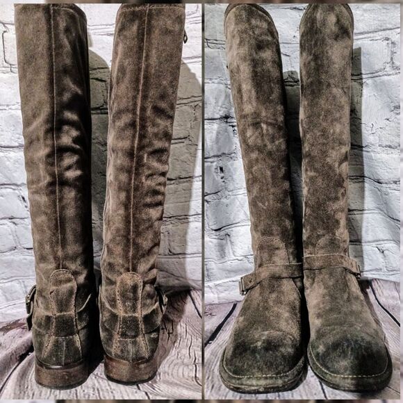 Alberto Fermani Suede Boots - Brown - Picture 4 of 10